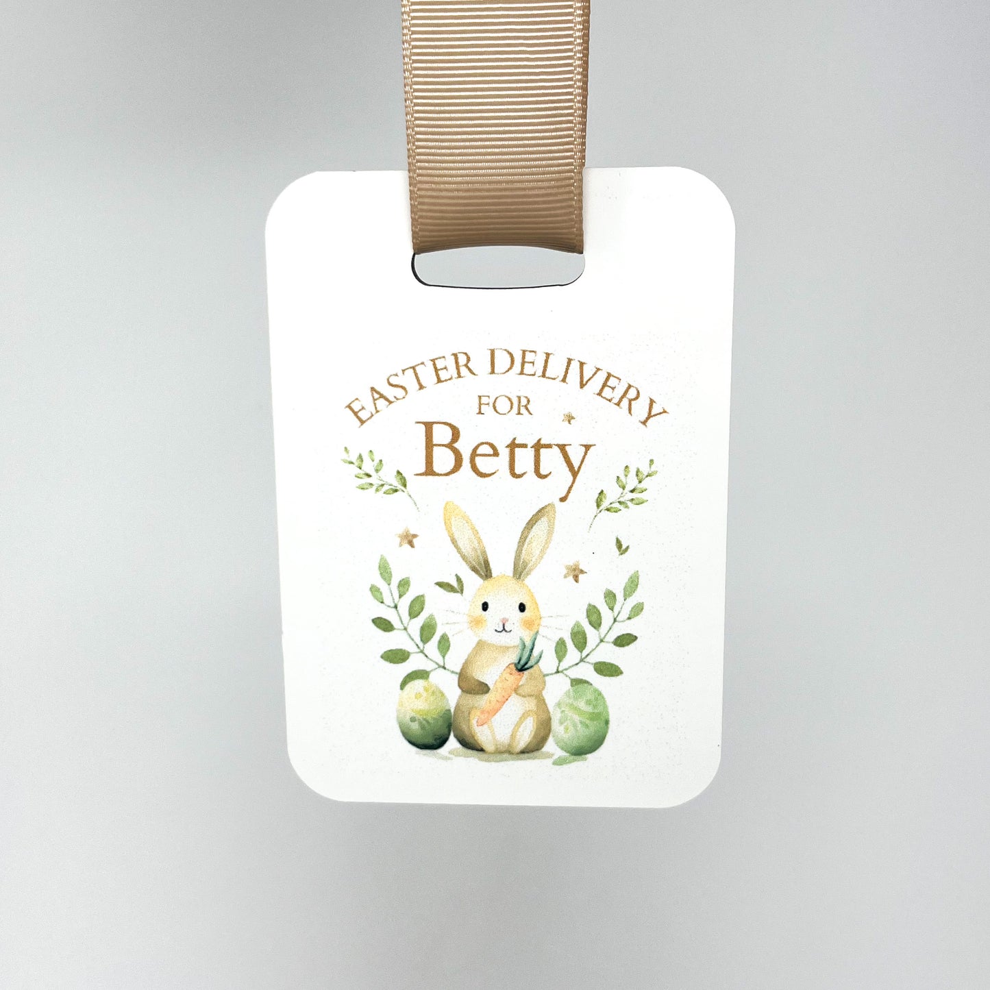 Personalised Hanging Easter Tag