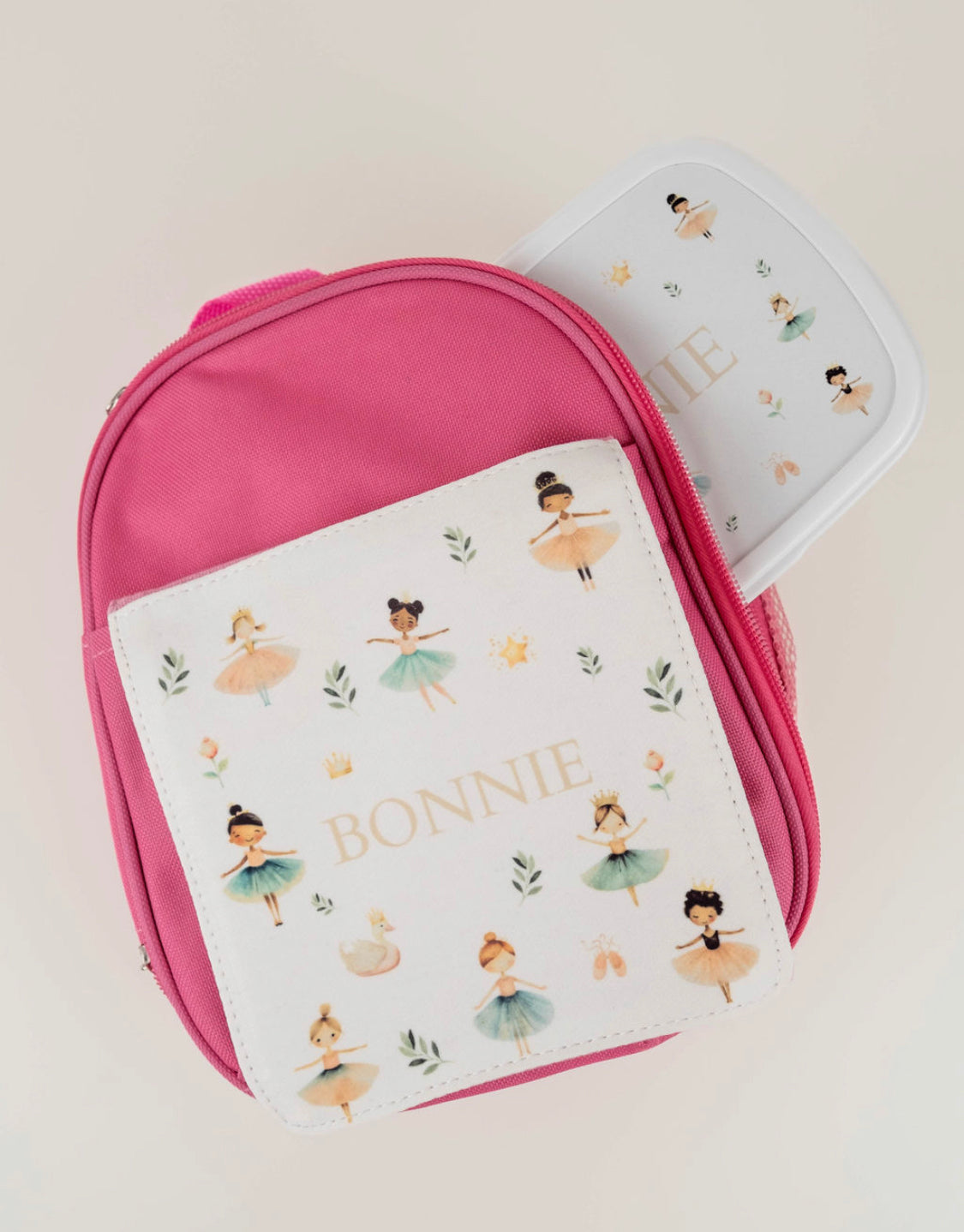 Ready for Nursery and School Set Personalised Backpack and Lunch Set