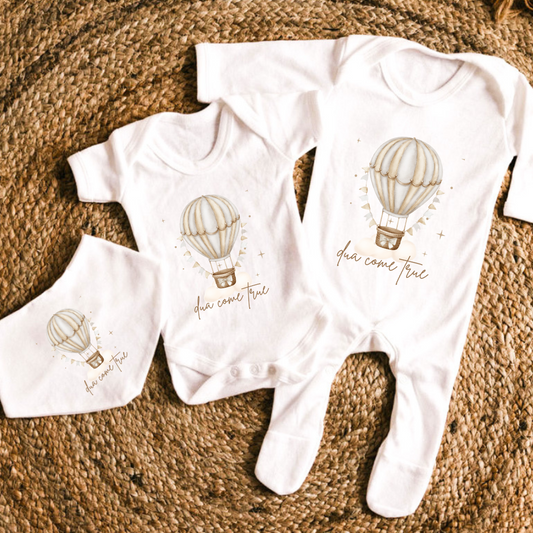‘Due come true’ New Muslim Baby Neutral Gift Set