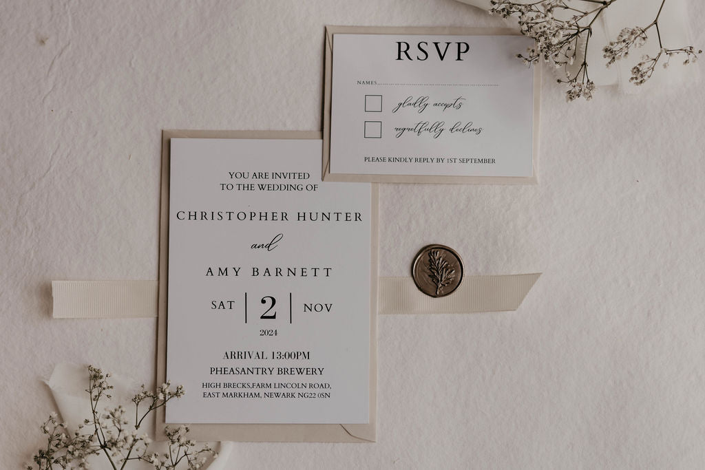 Wedding Invitations - Neutral